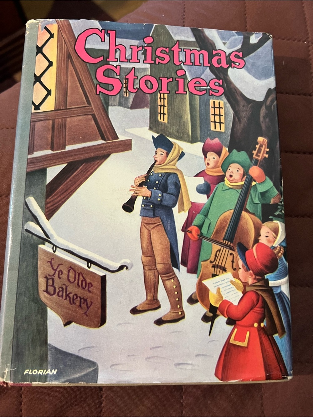 Christmas Stories Children's Book - Red Cover